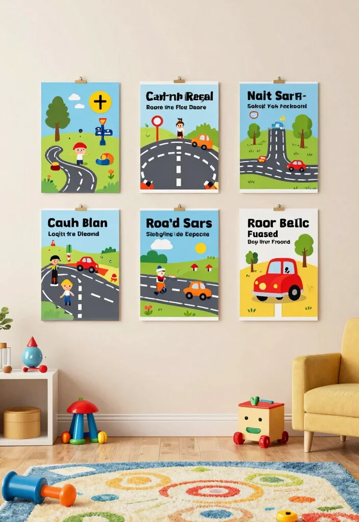 18 Road Safety Poster 2026 Trending Ideas With Creative Impact - 9. Family-Friendly Road Safety Posters 1